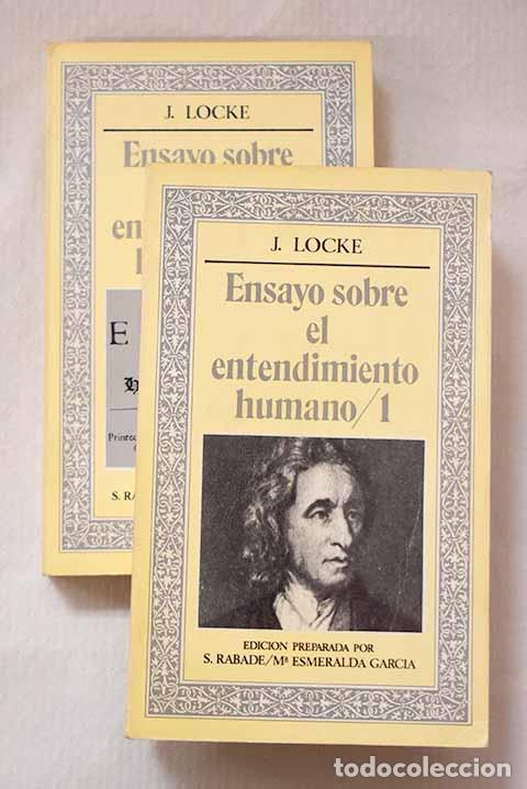Libri di seconda mano: Ensayo sobre el entendimiento humano.- Locke, John