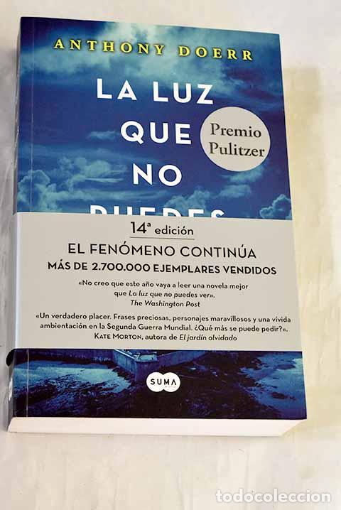 B&uuml;cher: La luz que no puedes ver.- Doerr, Anthony