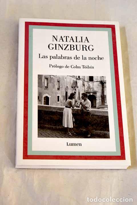 Libros: Las palabras de la noche.- Ginzburg, Natalia