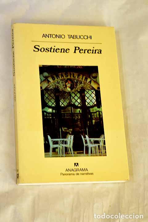 Libros: Sostiene Pereira: una declaraci&oacute;n.- Tabucchi, Antonio - Foto 1