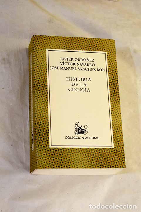 B&uuml;cher: Historia de la ciencia.- Ord&oacute;&ntilde;ez, Javier