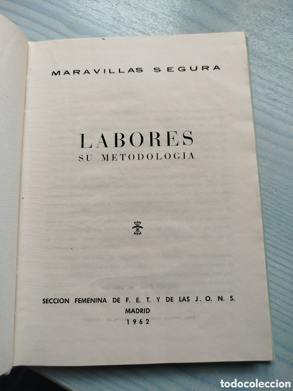 Libros: Labores su metodolog&iacute;a.1962 - Foto 3