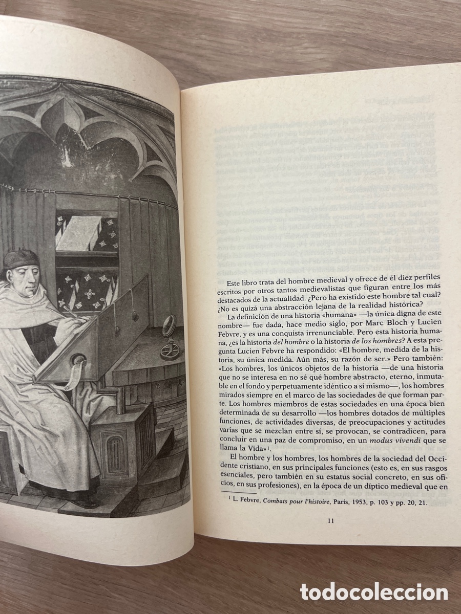 Libros: EL HOMBRE MEDIEVAL. Jacques le Goff - Foto 2