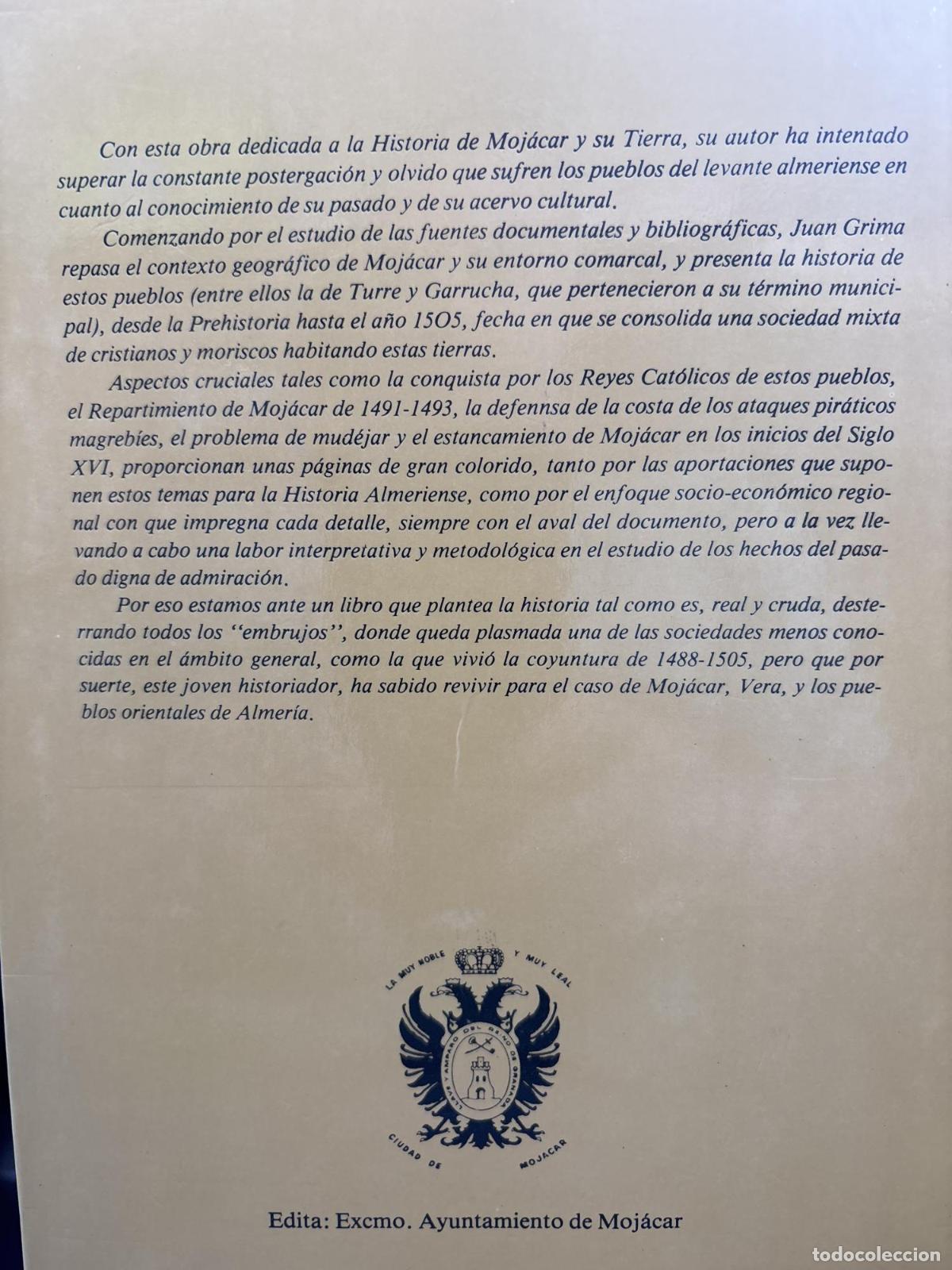 Libros: Tierra de Mojacar, la (1488-1505) - Juan A. Grima Cervantes