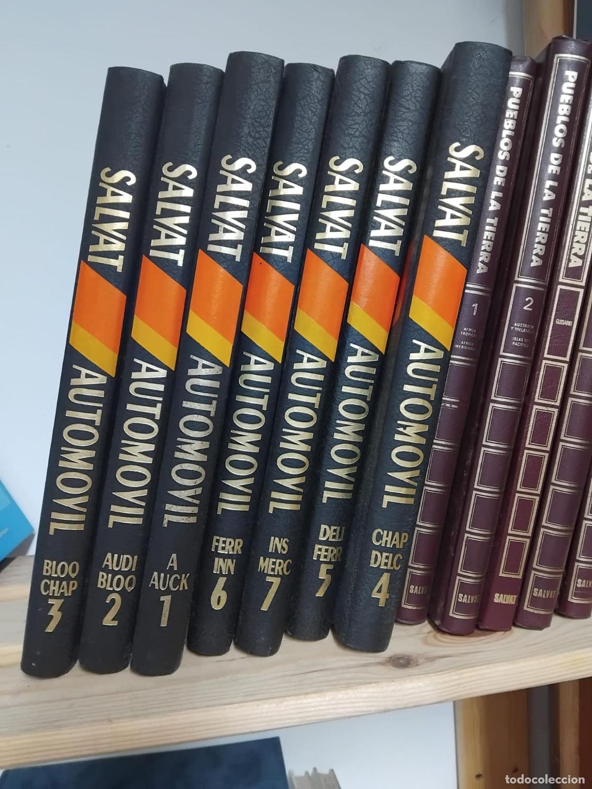 Libros: Salvat autom&oacute;vil 7 primeros tomos - - Foto 1
