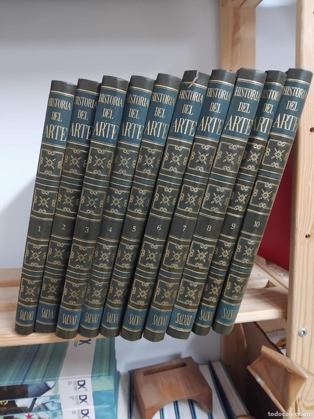 Libros: Historia del arte Salvat. 10 tomos -