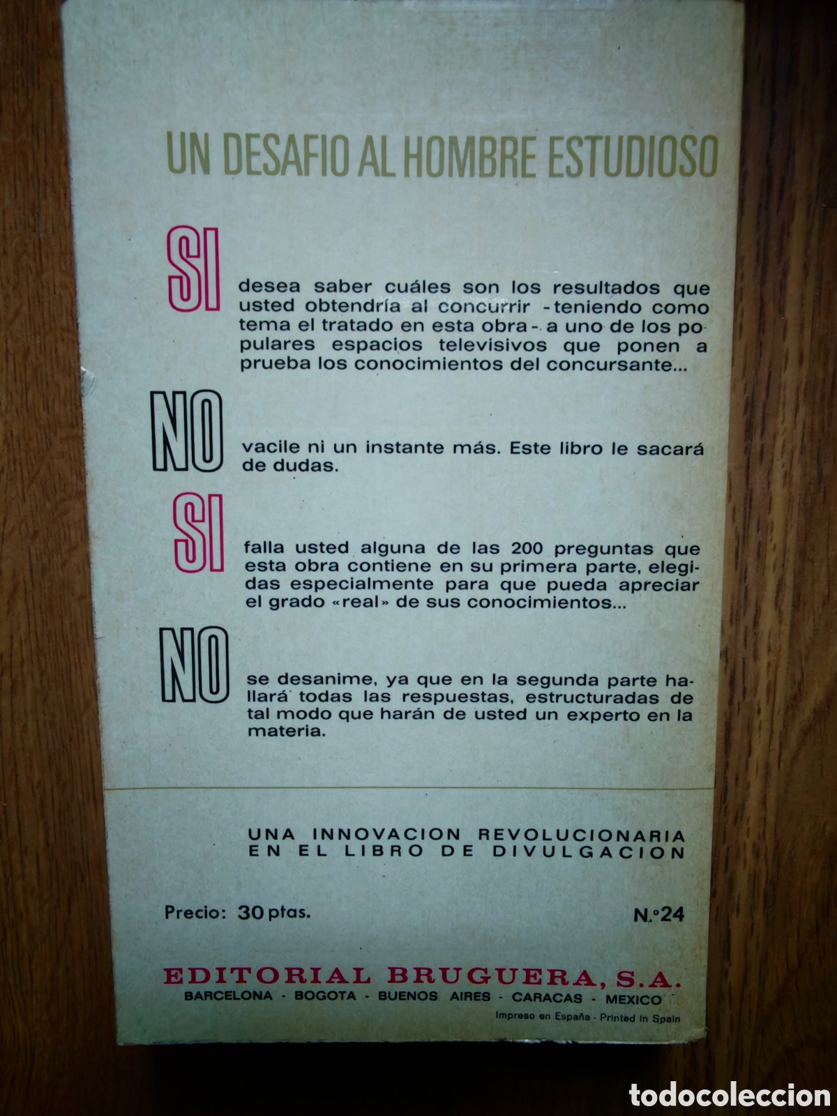 Libros: LA ENERG&Iacute;A NUCLEAR - Alejandro Ferrer (Colecci&oacute;n SI/NO 24 Bruguera) - Foto 2