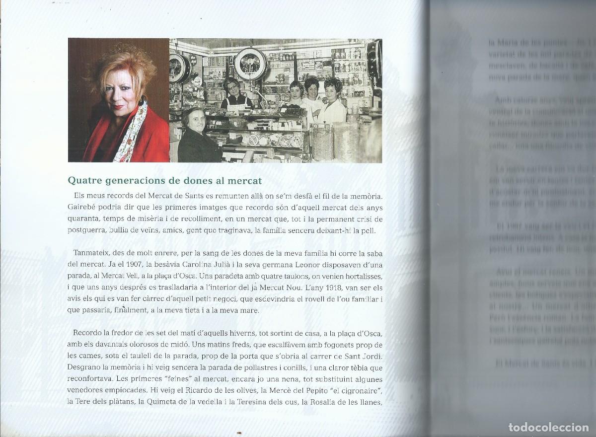 Libros: CENT ANYS DHISTORIA DEL MERCAT DE SANTS. 1913 - 2014 - Foto 2