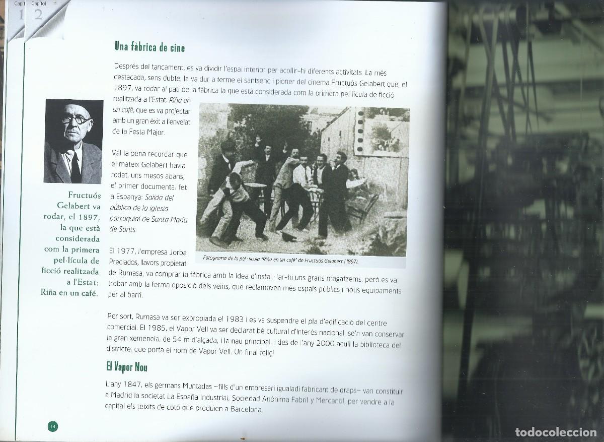 Libros: CENT ANYS DHISTORIA DEL MERCAT DE SANTS. 1913 - 2014 - Foto 4