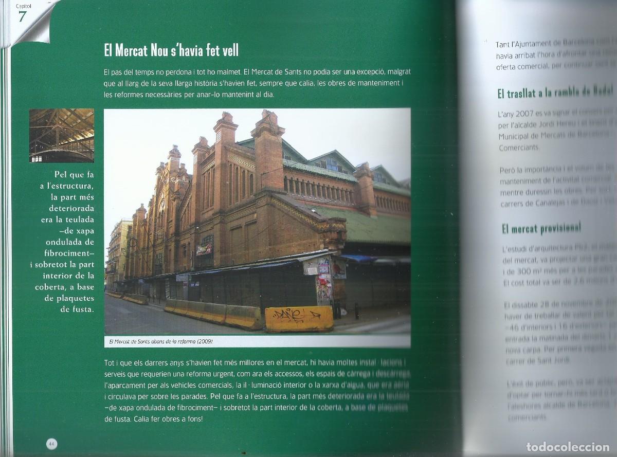 Libros: CENT ANYS DHISTORIA DEL MERCAT DE SANTS. 1913 - 2014 - Foto 6