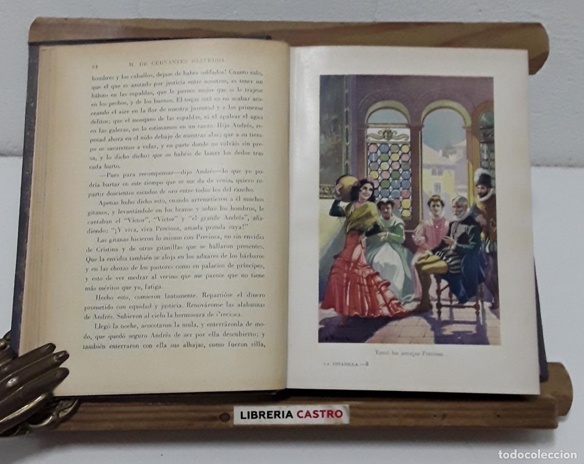 Libros: Novelas Ejemplares. Cervantes - Miguel de Cervantes y Saavedra. - Foto 3