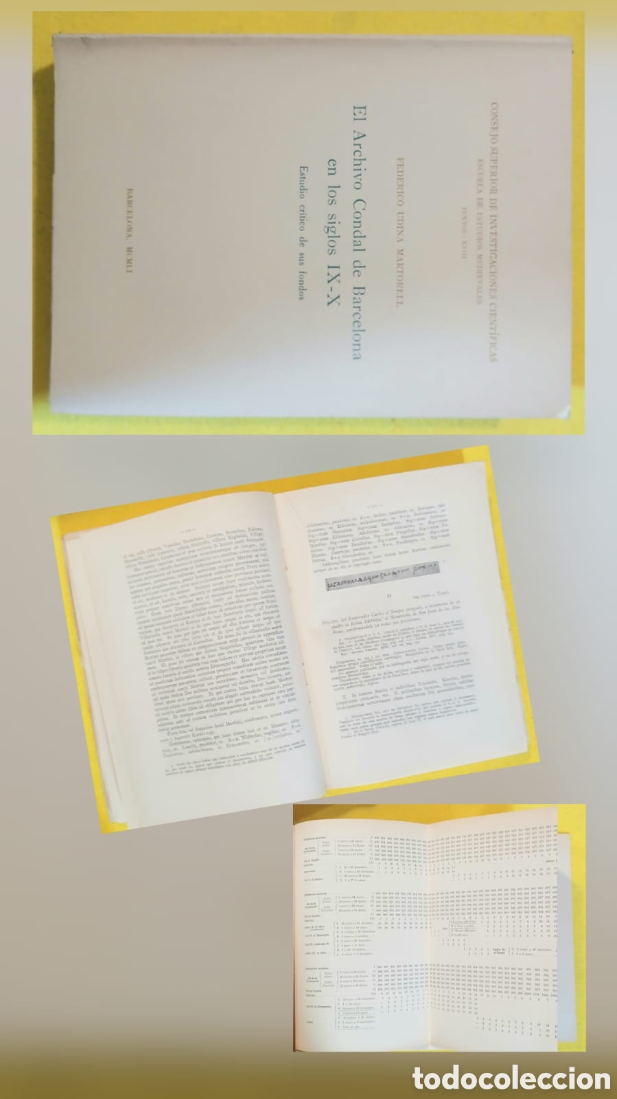 Libros: El archivo condal de Barcelona en los siglos IX-X