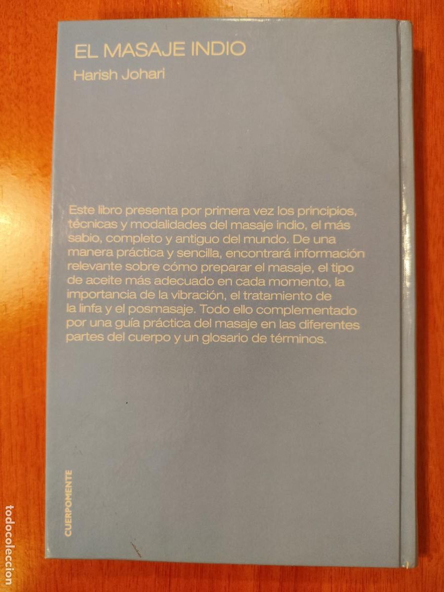 Libros: El Masaje Indio - Harish Johari - Foto 4