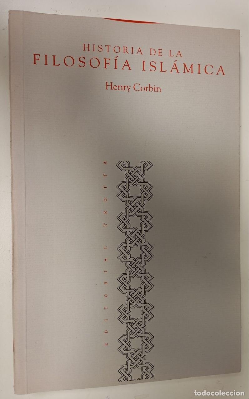 Libros: Historia de la filosof&iacute;a isl&aacute;mica - Corbin, Henry (1903-1978)