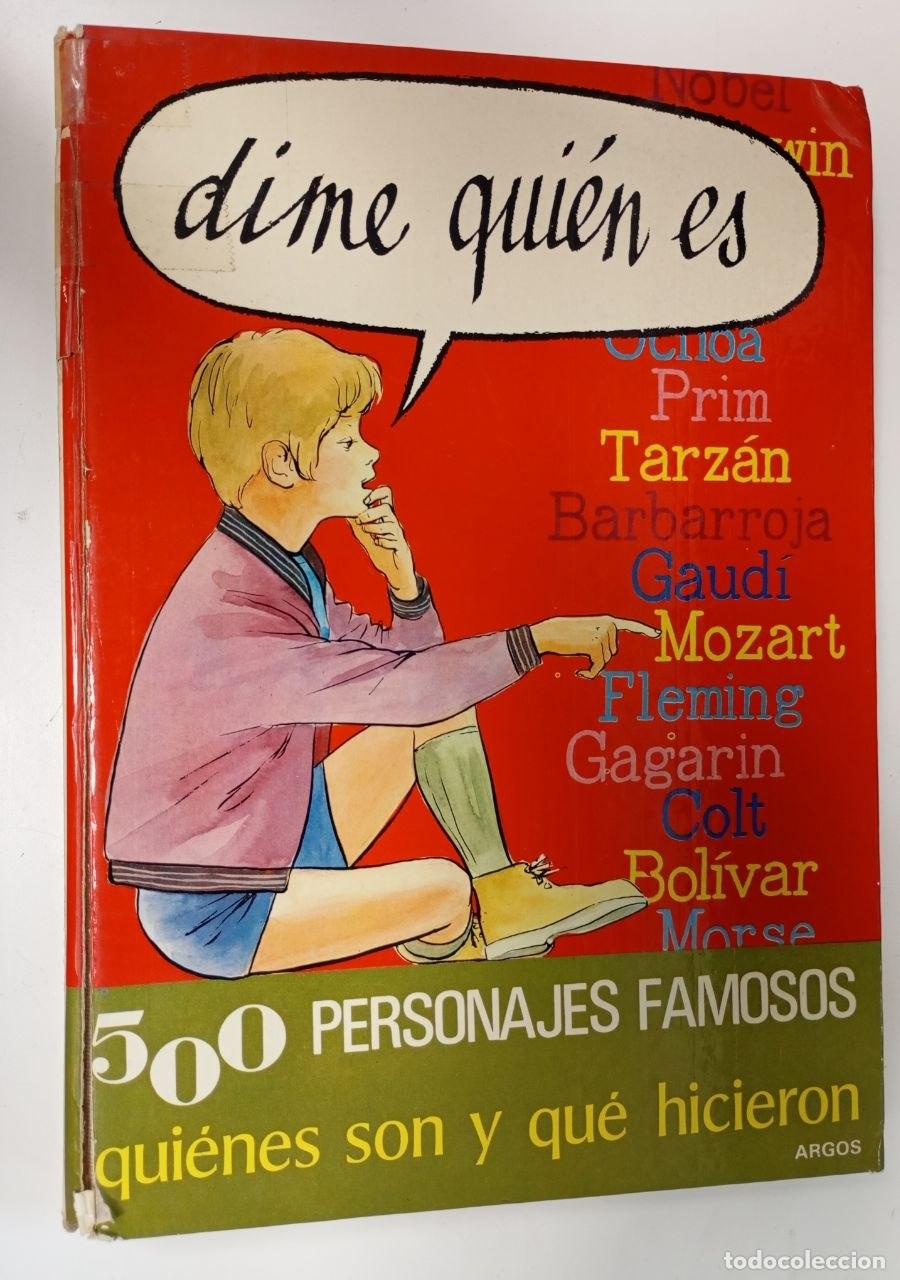 Libros: Dime qui&eacute;n es. 500 personajes famosos - Simonne Monla&uuml;, Georges Monla&uuml;