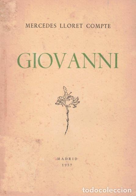 Libri di seconda mano: GIOVANNI - LLORET COMPTE, MERCEDES