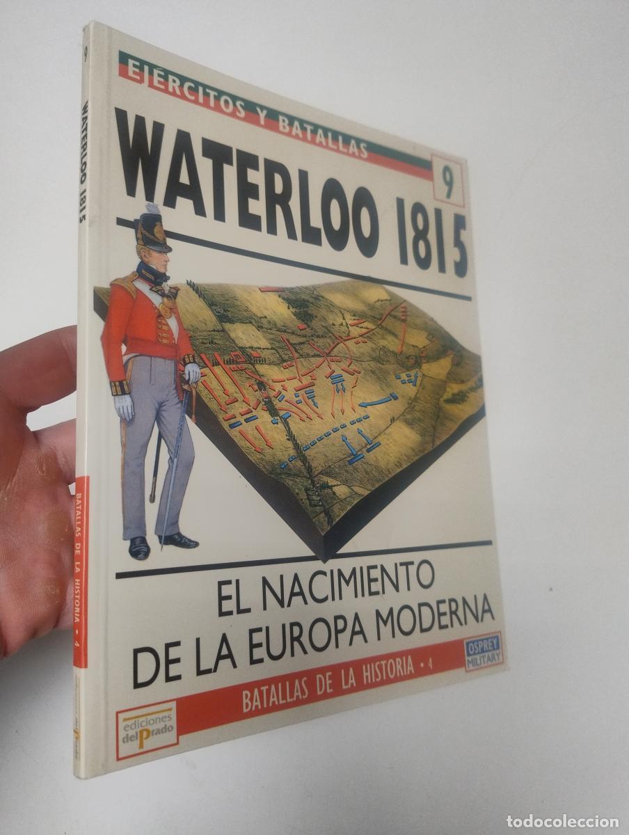 Livros em segunda m&atilde;o: Waterloo 1815 el nacimiento de la Europa moderna - Geoffrey Wootten