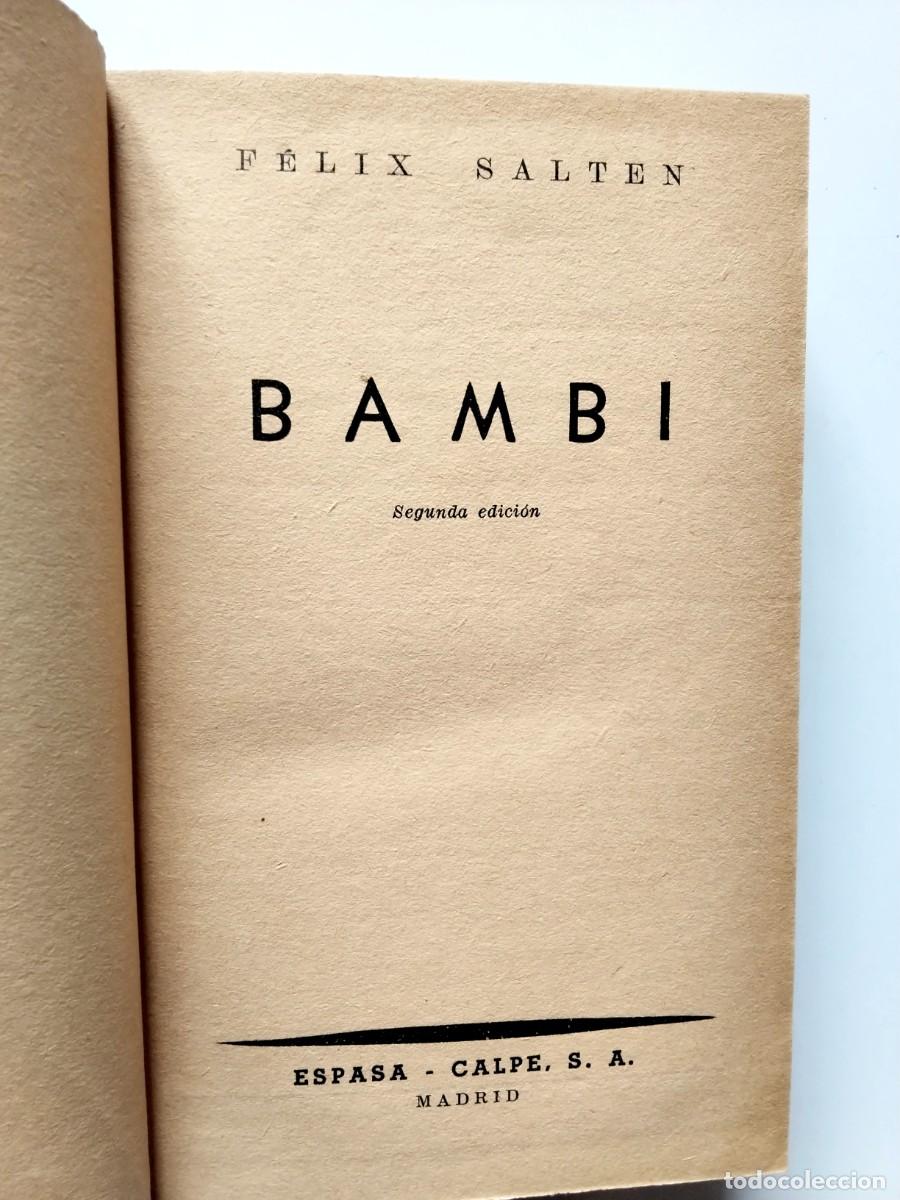 Libros: F&eacute;lix Salten - Bambi - Foto 2