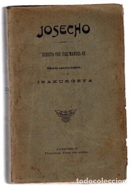 Libros: Josecho - Echeita, Jose Manuel