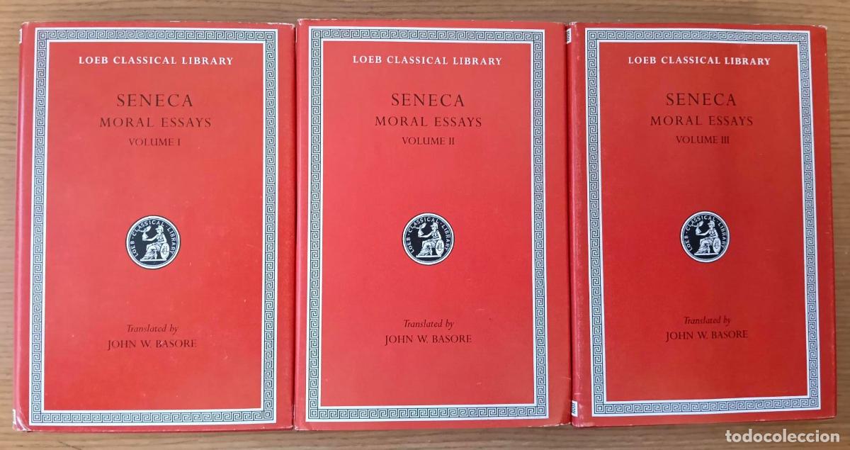 Libros: Moral essays. Volumes I, II y III - Seneca