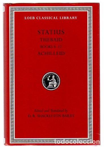 Libros: Thebaid. Books 8-12. Achilled - Statius - Foto 1