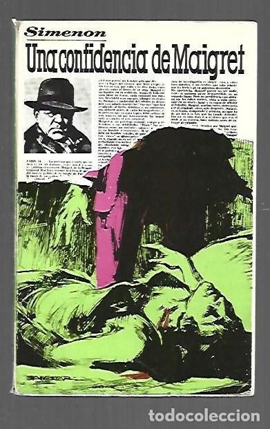 Livros em segunda m&atilde;o: CONFIDENCIA DE MAIGRET - UNA - SIMENON, GEORGES