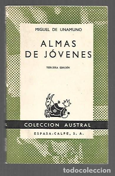 B&uuml;cher: ALMAS DE JOVENES - UNAMUNO, MIGUEL DE