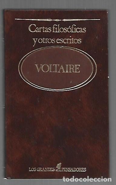 Libros: CARTAS FILOSOFICAS Y OTROS ESCRITOS - VOLTAIRE - Foto 1