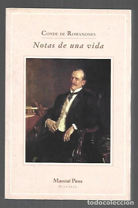 Libros: NOTAS DE UNA VIDA - CONDE DE ROMANONES - Foto 1