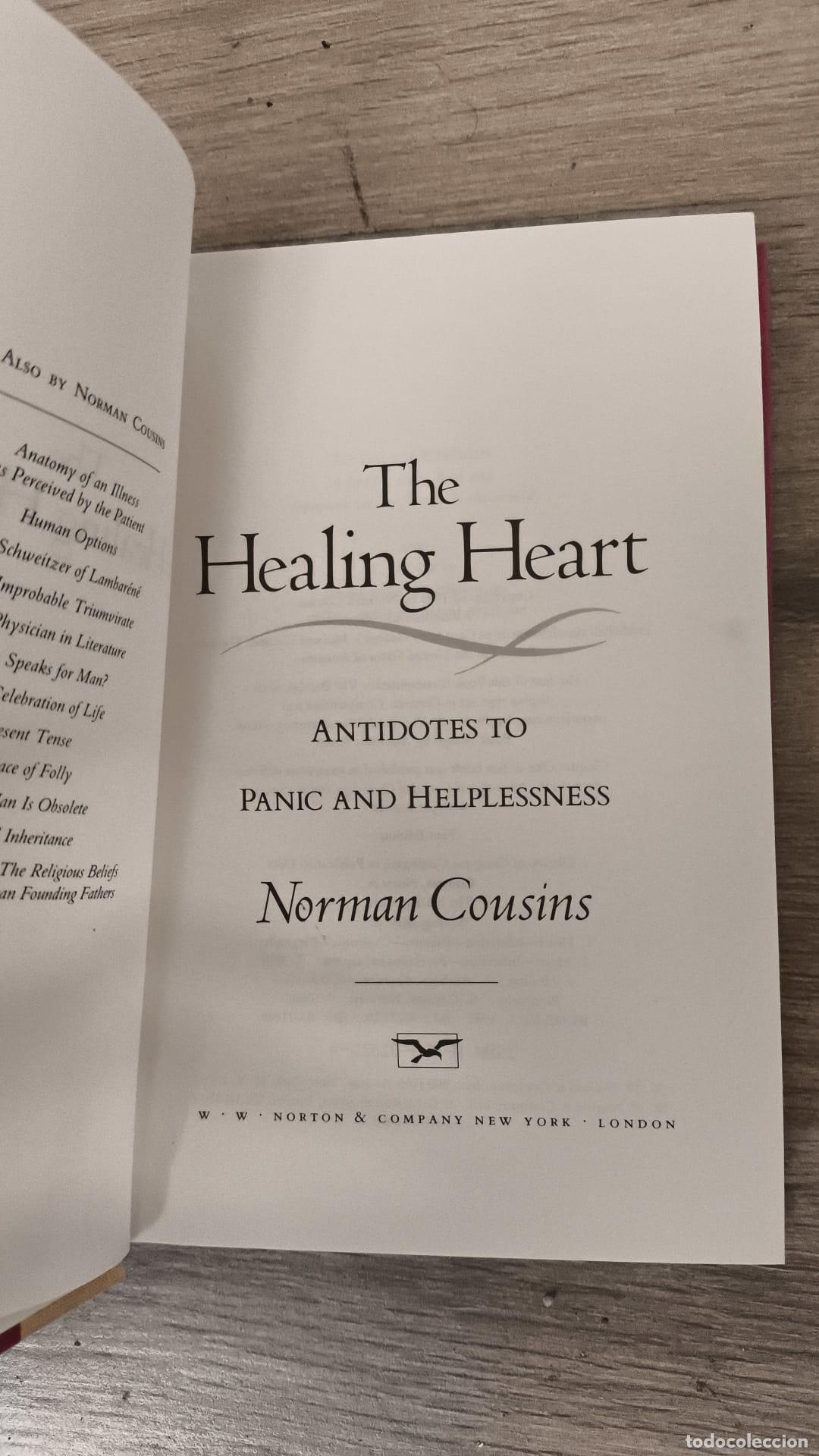 Libros: THE HEALING HEART - Norman Cousins - Foto 1