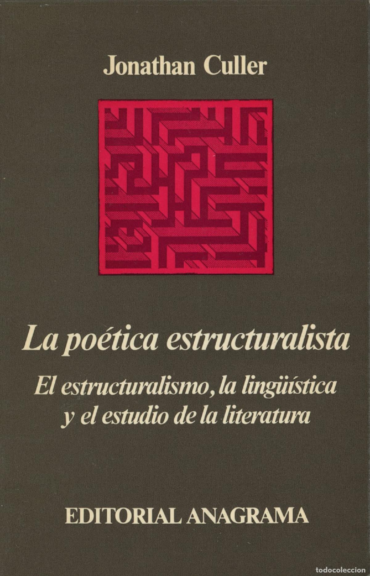 Libros: La po&eacute;tica estructuralista: 56 (Argumentos) - Foto 1