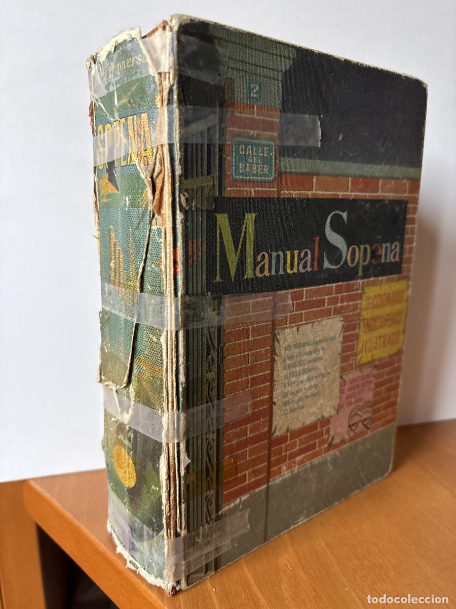Libros: DICCIONARIO MANUAL SOPENA TOMO II. ENCICLOPEDICO E ILUSTRADO - TDK1278