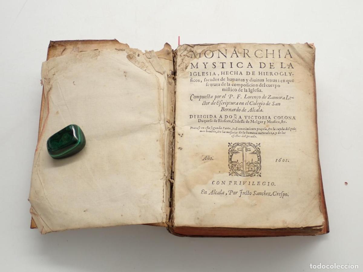 Libros: Monarchia mystica de la Iglesia, hecha de hieroglyficos, sacados de humanas y divinas letras: en que