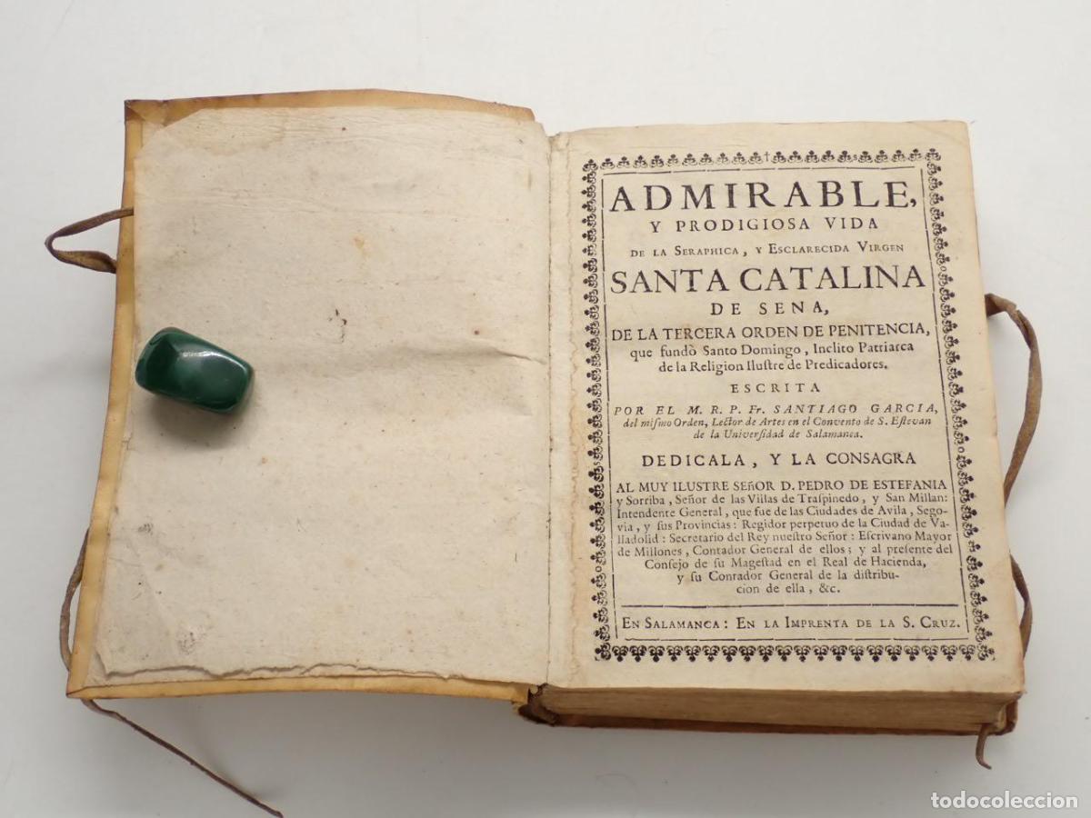 Libros: Admirable y prodigiosa vida de la seraphica, y esclarecida virgen Santa Catalina de Sena, de la Terc