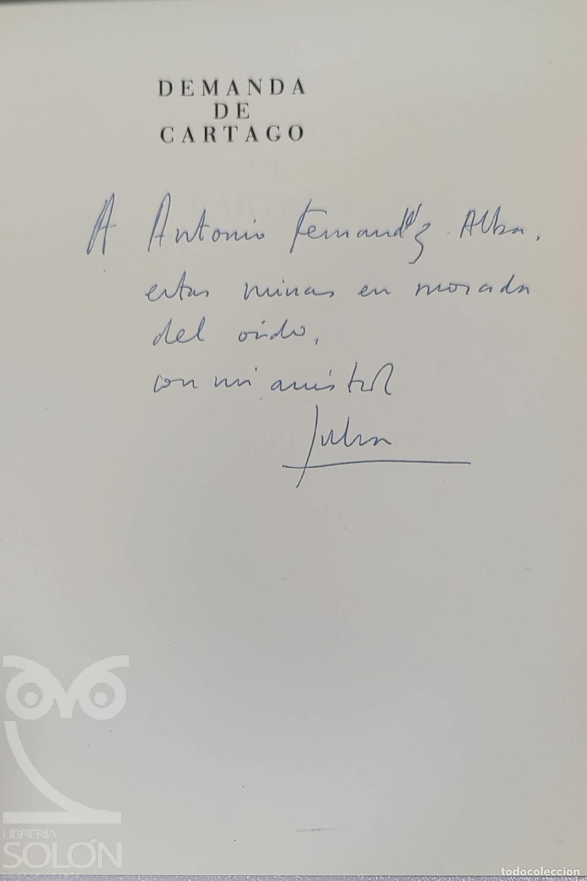 Libros: Demanda de Cartago - Julia Castillo - Foto 2