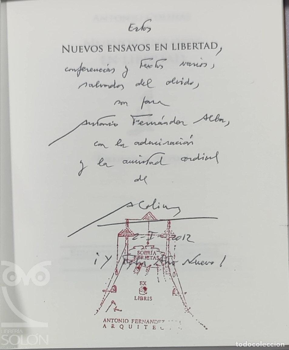 Libros: Nuevos ensayos en libertad - Antonio Colinas - Foto 2