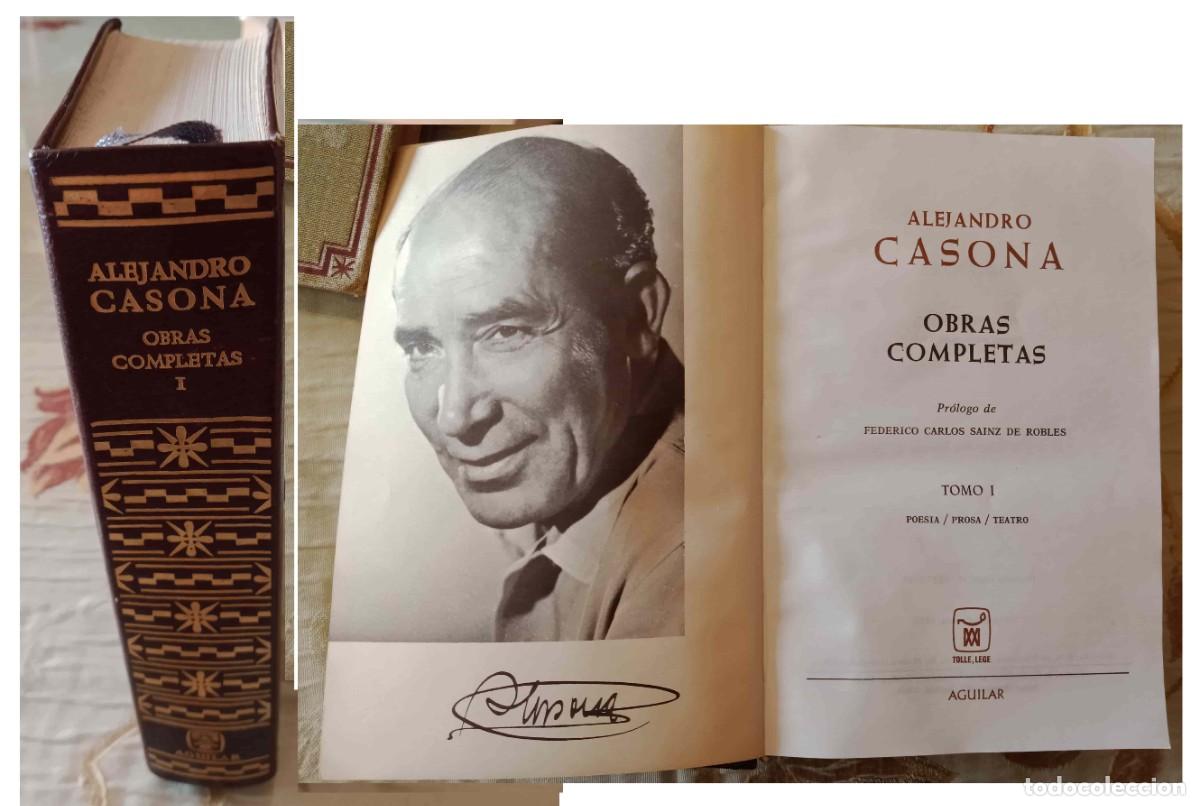 Libros: ALEJANDRO CASONA - OBRAS COMPLETAS Vol 1 - Publicado en 1969 por Aguilar