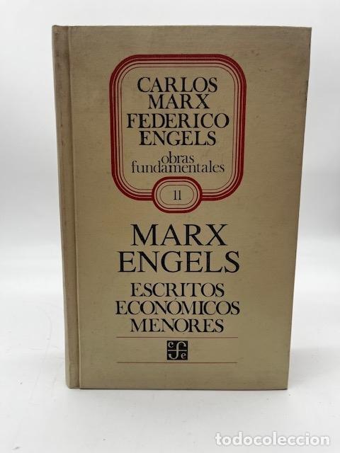 Livres: MARX, K. ENGELS, F. - Escritos econ&oacute;micos menores.