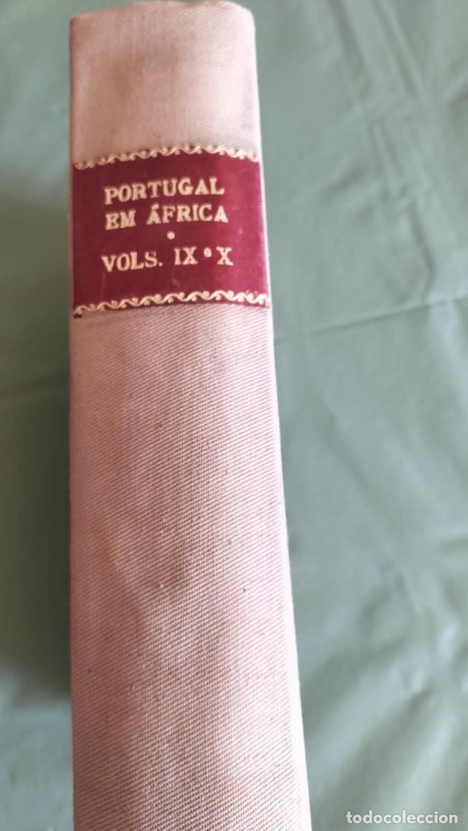 Livros em segunda m&atilde;o: Portugal em &Aacute;frica &ndash; 1952 &ndash; Volumes IX e X &ndash; Revista Mission&aacute;ria Encadernada
