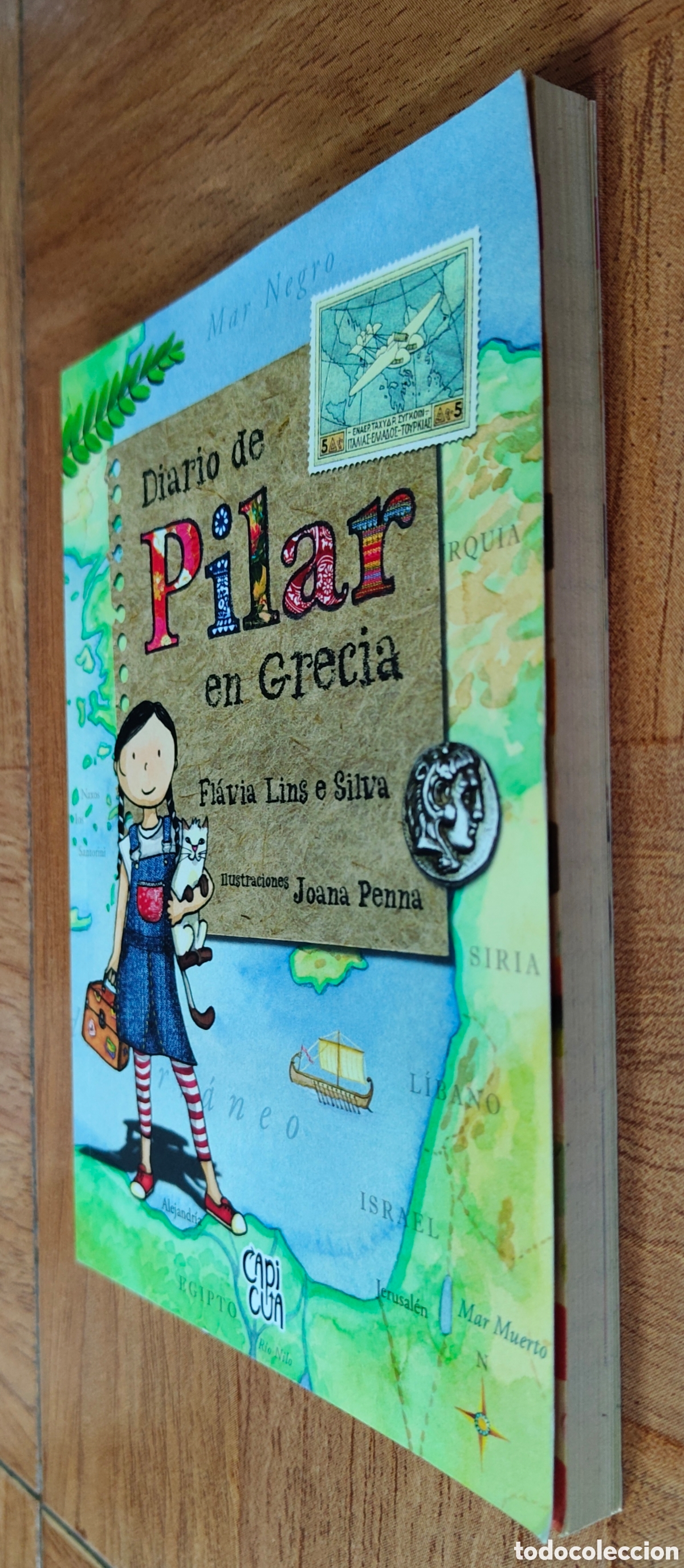 Libros: Diario de Pilar en Grecia - Fl&aacute;via Lins e Silva - Foto 2