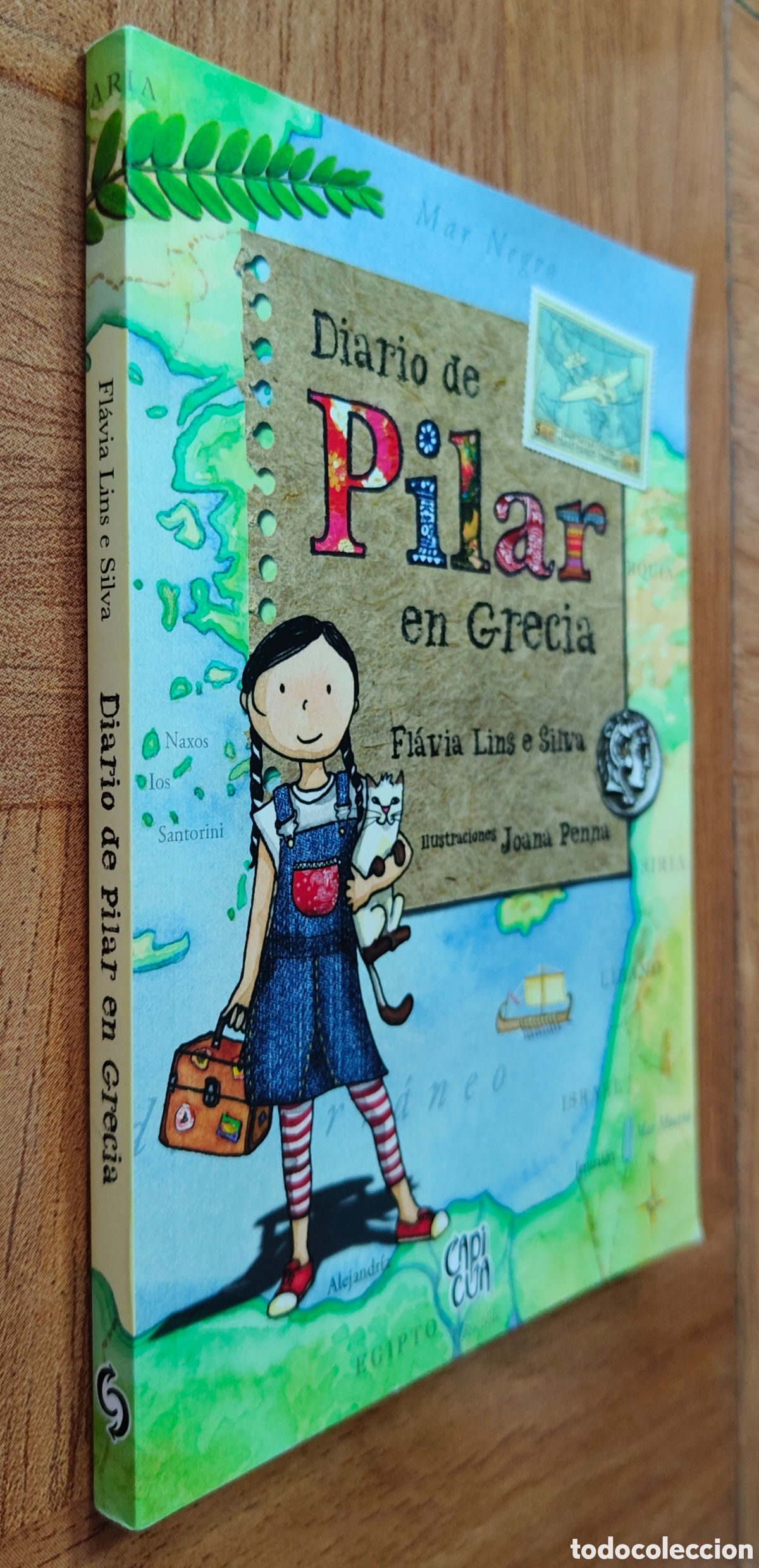 Libros: Diario de Pilar en Grecia - Fl&aacute;via Lins e Silva - Foto 1