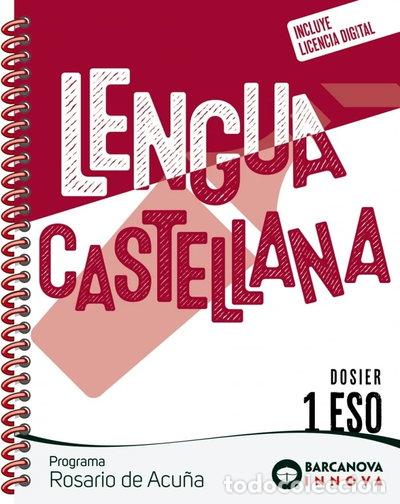 Livros em segunda m&atilde;o: Rosario de Acu&ntilde;a 1 ESO. Dosier. Lengua castellana- 9788448962074