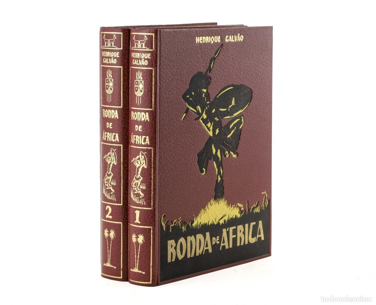 books: Ronda de &Aacute;frica &ndash; Henrique Galv&atilde;o (1948) - 2 Volumes