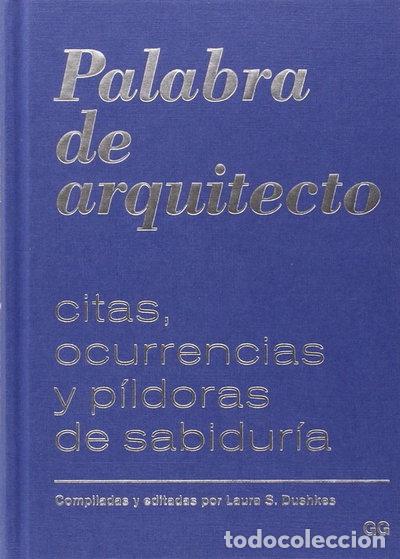 Livros em segunda m&atilde;o: Palabra de arquitecto- 9788425228117