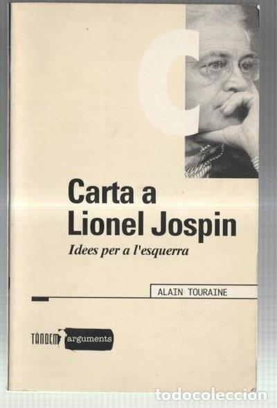 Libros: Carta a Lionel Jospin- 9788481312126