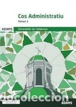 Libros: Cos administratiu temari 1- 9788411166652