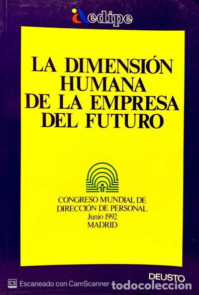 Livros em segunda m&atilde;o: La dimensi&oacute;n humana de la empresa del futuro- 9788423410972