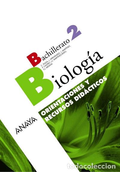 books: Biolog&iacute;a. Orientaciones y recursos did&aacute;cticos- 9788466782586