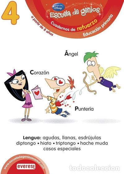 Livres: 4. Escuela de genios. Cuadernos de refuerzo. Educaci&oacute;n Primaria- 9788444151366