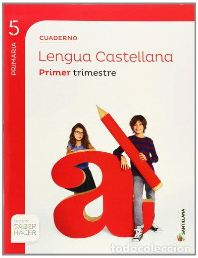 Livres: Cuaderno Lengua Castellana 5 Primaria 1 Trimestre- 9788468014555